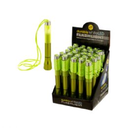 25 Bulk Led Flashlight Pen Countertop Display