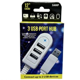24 Bulk 3-Port Usb Expander