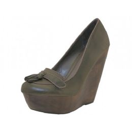 24 Bulk Women's 4.5 Inches Wedge Sandals