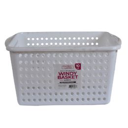 12 Bulk Windy Basket Large 10l Asst Color