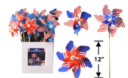 24 Bulk Jumbo Pin Wheel (USA)