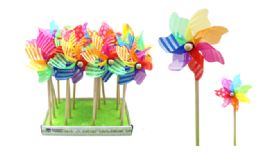 24 Bulk Rainbow Pin Wheel