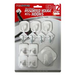24 Bulk 12pk Assorted Vouge Hooks