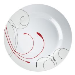24 Bulk 11" Wavey Melamine Dinner Plate