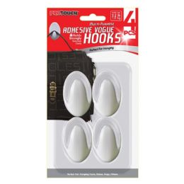 48 Bulk 4pk Adhesive Vogue Hooks