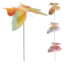 48 Bulk 8x24"h Butterfly Garden Stake