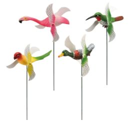 48 Bulk Assorted Bird Garden Stake