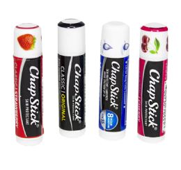 72 Bulk Wholesale Chapstick Fishbowl Display - Bucket Of 72 Lip Balm Sticks