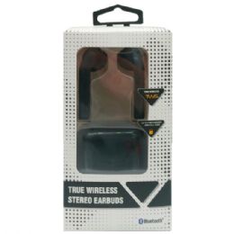 6 Bulk Wireless Gear True Wireless Earbuds In Black