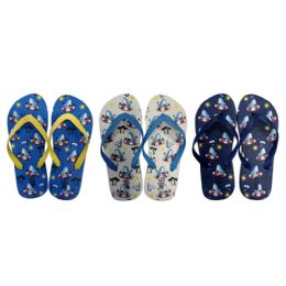 72 Bulk BOYS FLIP FLOPS 3 ASSORTED
