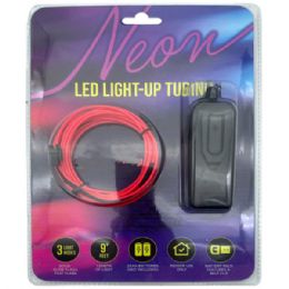 8 Bulk ThreE-Mode 118" Neon Led LighT-Up Tubing Battery Operated