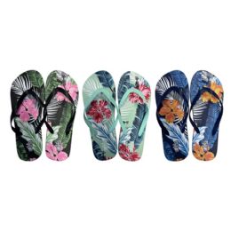 72 Bulk LADIES FLIP FLOPS 3 ASSORTED
