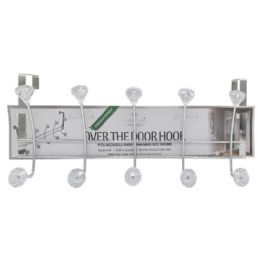 12 Bulk Over The Door Hook Acrylic C/finish