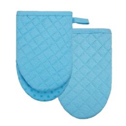 48 Bulk Prntd Silicone Mini Oven Mitt 5.5"x8"