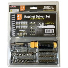 12 Bulk Ratchet Driver Set With Carrying Case