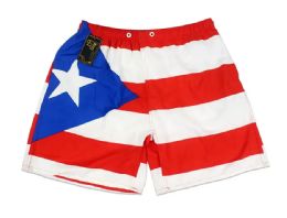 36 Bulk Puerto Rico Swimming Trunks ( M, L, Xl, Xxl)