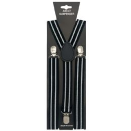 12 Bulk Stylish Lines Suspender