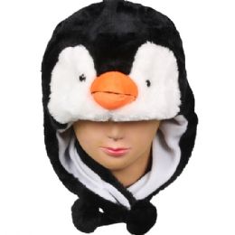 12 Bulk Penguin Animal Hat