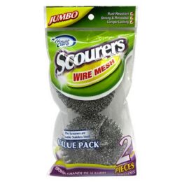 48 Bulk 2 Pcs Scourer In Opp Bag