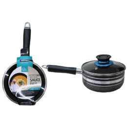 6 Bulk 2qt Nonstick Sauce Pan W/lid