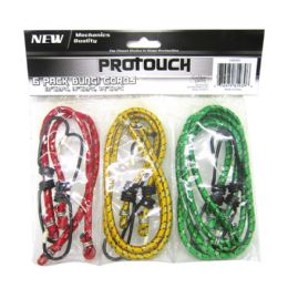 48 Bulk Bungi Cord 6 Pc Asst