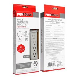 12 Bulk 6ft. 6 Outlet Surge Protector