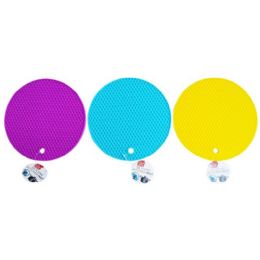 24 Bulk Silicon Mat Round 18x18x0.6cm