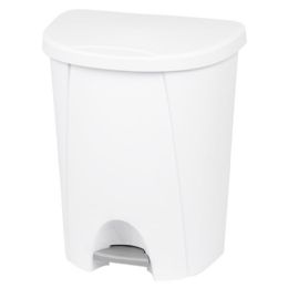 4 Bulk 6.6 Gallon SteP-On Wastebasket W