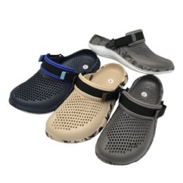 18 Bulk Men Clog 3 Assorted
