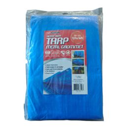 12 Bulk X 16ft Tarp With Eyelets