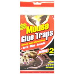 48 Bulk 2pk Super Jumbo Rat Glue Trap (red)