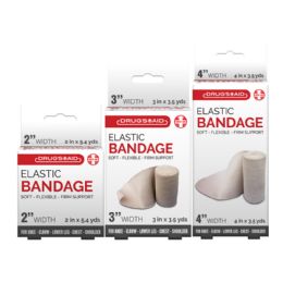 72 Bulk 2'',3'',4''assort.elastic Bandages