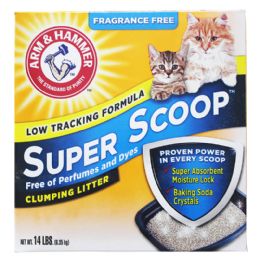 3 Bulk 14lb Ah Super Scoop Fra Free Cat Litte