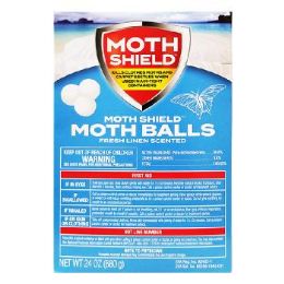 12 Bulk 24oz Moth Ball Fresh Linen
