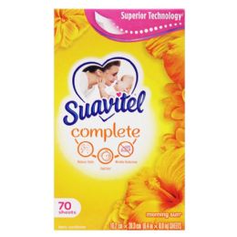 6 Bulk 70ct 139375 Suavitel Sheets Mornin Sun