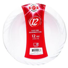 36 Bulk 12oz White Microwave  Deep Bowl 12ct