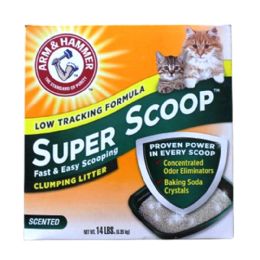 3 Bulk 14lb Ah Super Scoop™ Fresh Cat Litter