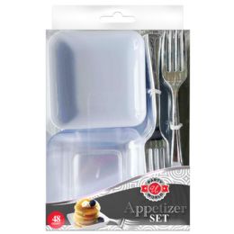 48 Bulk Pcs Appitizer Set