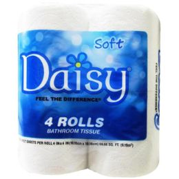 24 Bulk Daisy Bath Tissue 4pk