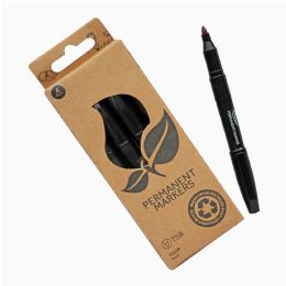 72 Bulk Permanent Marker 4 Pack, Fine Tip (72 Pack Per Case)