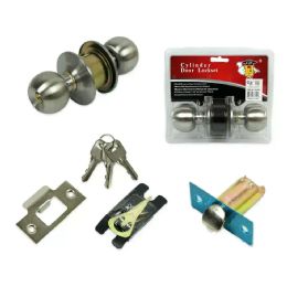 12 Bulk 6.6"x3" Cylinder Door Lockset