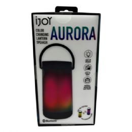 6 Bulk Ijoy Aurora Color Changing Light Up Bluetooth Lantern Speaker