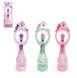 18 Bulk 13" Unicorn Water Spray Fan W/ 2aa Batteries