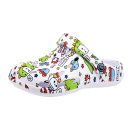 18 Bulk Boy's Space Dino Clog Space Dino