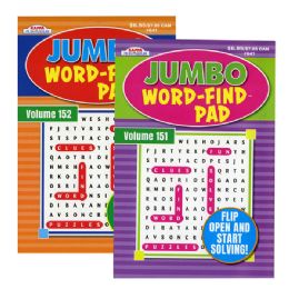 24 Bulk Kappa Jumbo Word Find Pad - Digest Size