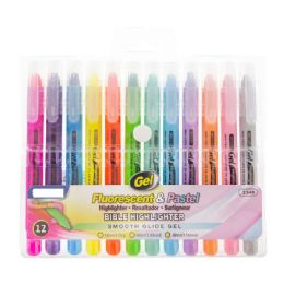48 Bulk 12 Gel Highlighters