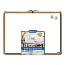 6 Bulk 17" X 23" Classique Cork Frame Magnetic Dry Erase Board W/ Marker & 2 Magnets