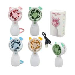 60 Bulk 5"x3" Mini Hand Fan