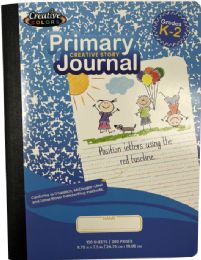 48 Bulk Primary Composition Journal - Creative Story Half Page - 100 Sheets - Grades K-2