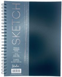 12 Bulk Sketch Book - 9 X 12 Inches - 75 Sheets - Premium 75 Lb. Paper - Acid & Lignin Free - Poly Covers